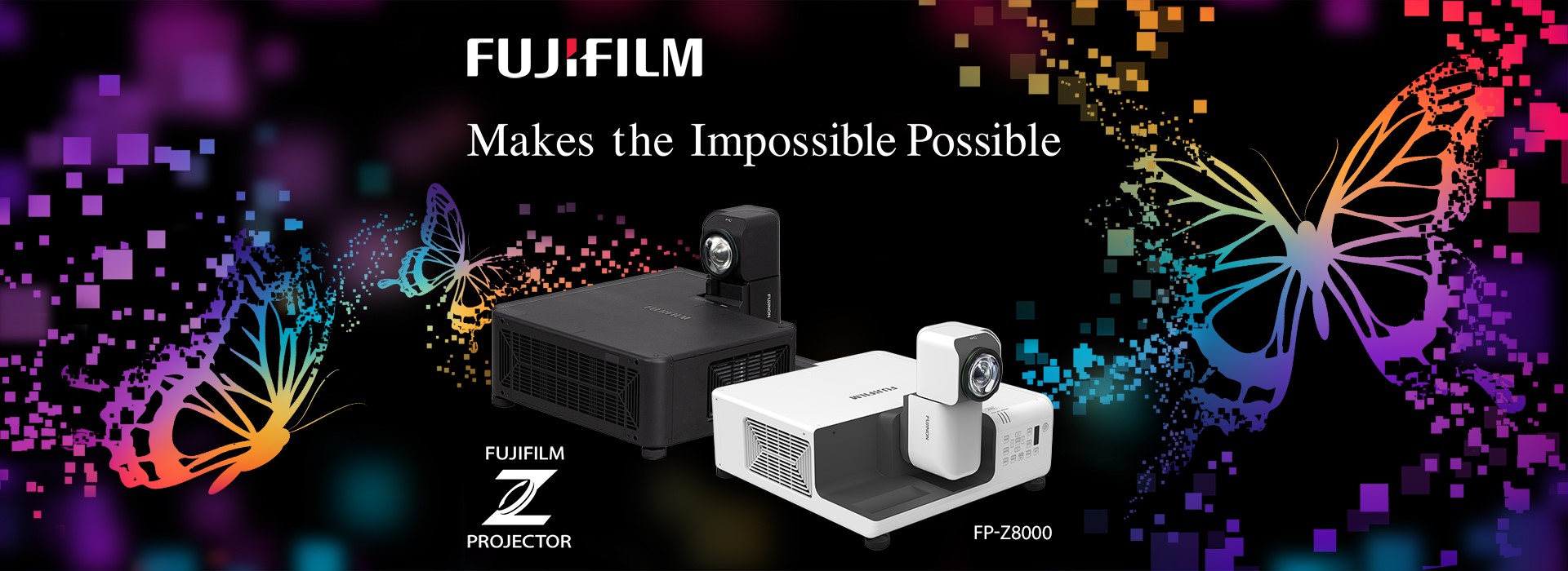 fujifilm projector banner