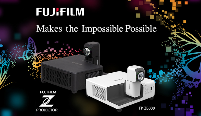 fujifilm projector banner